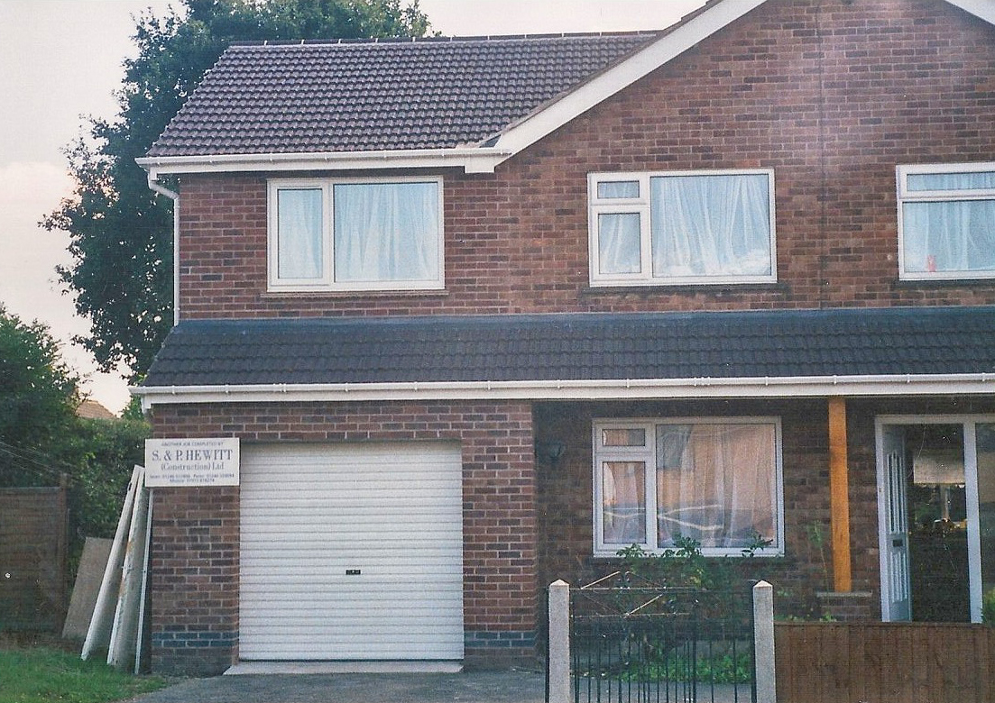 Two Storey Extension Builders in Chesterfield