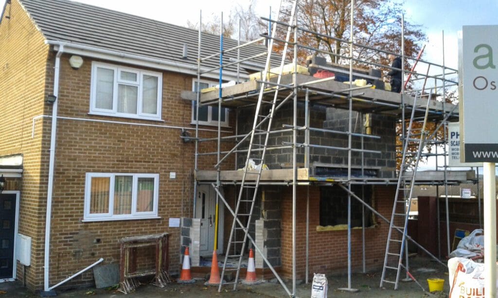 Two Storey Extension Chesterfield