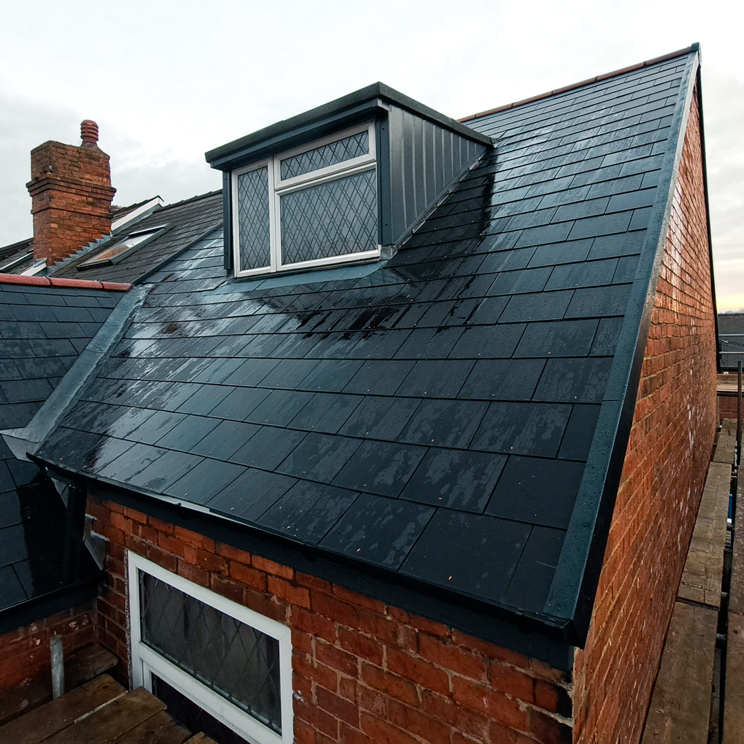 Replacement new roof project at 9 Alexandra Road West